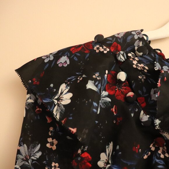 ERDEM X H&M FLORAL BLOUSE - Picture 1 of 5